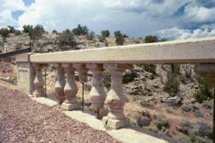 Concrete Detail of Padre Canyon Bridge