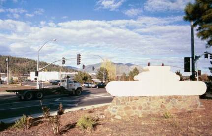 Flagstaff Route66 West End in 2001