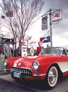 57 Corvette Stole the Show