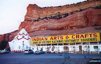 Tee Pee Trading Post at Lupton, Arizona