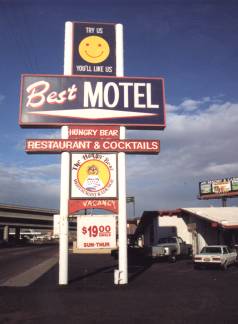 Best Motel and Hungry Bear in Needles