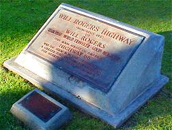 Will Roger's Highway Plaque