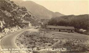 Federal Camp in Cajon Canyon