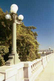 Route 66 on the LA River Bridge