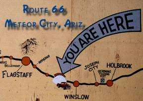 Here We are in Meteor City, Arizona