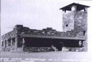 Meteor Crater Observatory in the 1940's