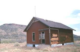 Mystery Building at Valentine, Arizona