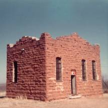 Abandoned Texas Ranger Jail in 1968