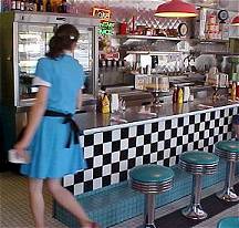 66 Diner Counter