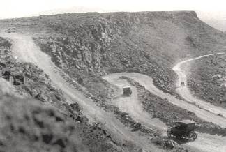 Route 66 at La Bajada Hill 1928