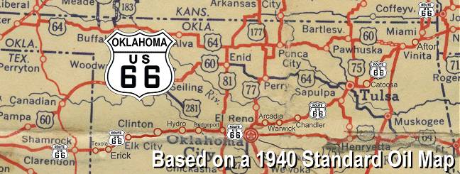 Travel Cyber Route 66 in Oklahoma