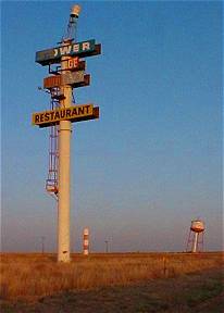 Tower Restaurant Sign