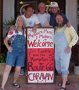 Route 66 Caravan at the Sand Hills Curiosity Shop