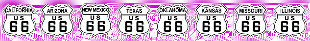 Select the Route 66 State to Visit