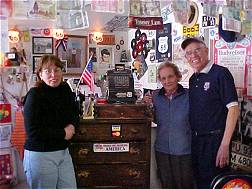 Mirna, Vilma and Angel Delgadillo