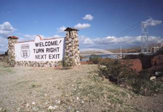 Old Welcome to Arizona Billboard