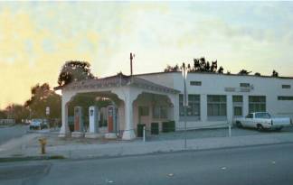 Old Gas Station in Monrovia