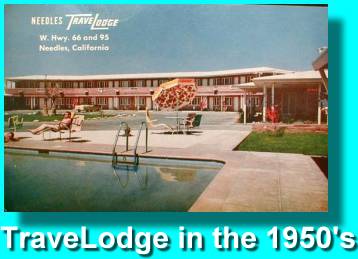 Vintage 50's TravelLodge Post Card