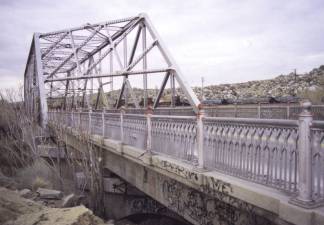 Steel Truss Bridge at Victorville