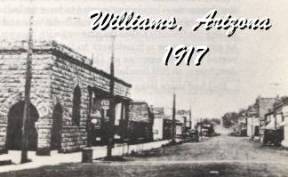 Main Street Williams in 1917