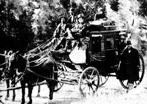 Stagecoach in Boulder Canyon