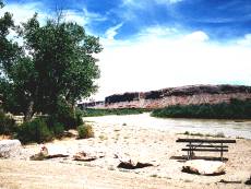 Sand Island at the San Juan River